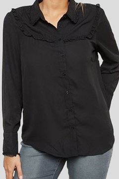 Picture of BLOUSE with FRILL DETAIL LONG Sleeve